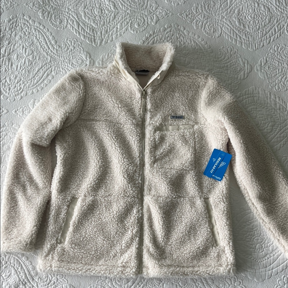 Columbia Cream Southport Sherpa Jacket